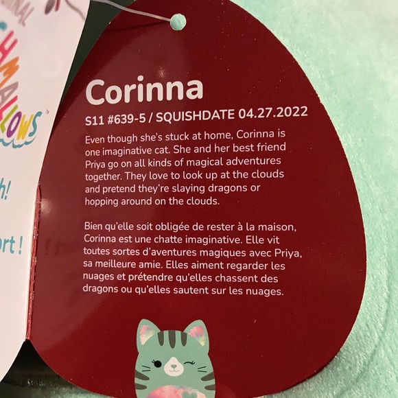 Corinna the cat Squishmallow - Picture 5 of 6